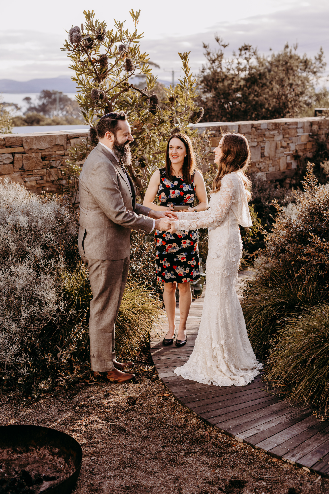 Caitlin and Tom  - photo by Olivia Brown