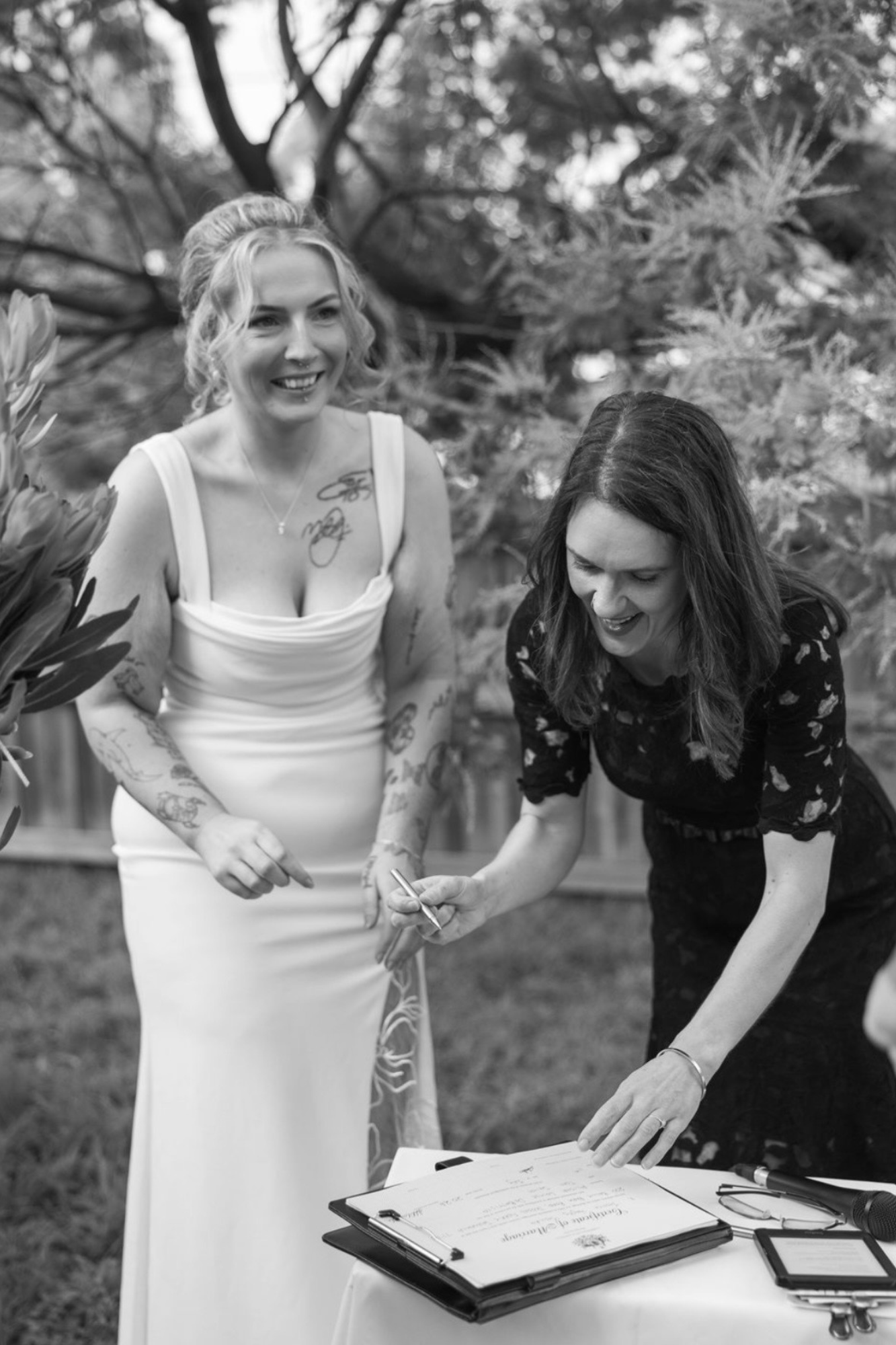 Toni and Leesh - photo by Nic Renee