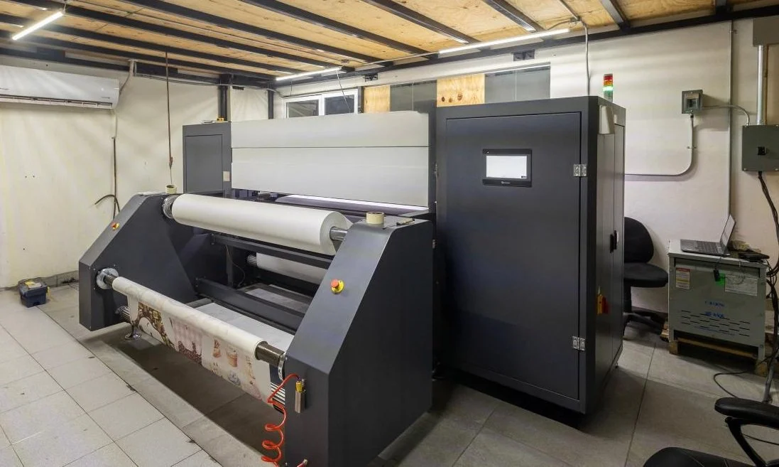 Maquina de impresión de Sports Print Mx.