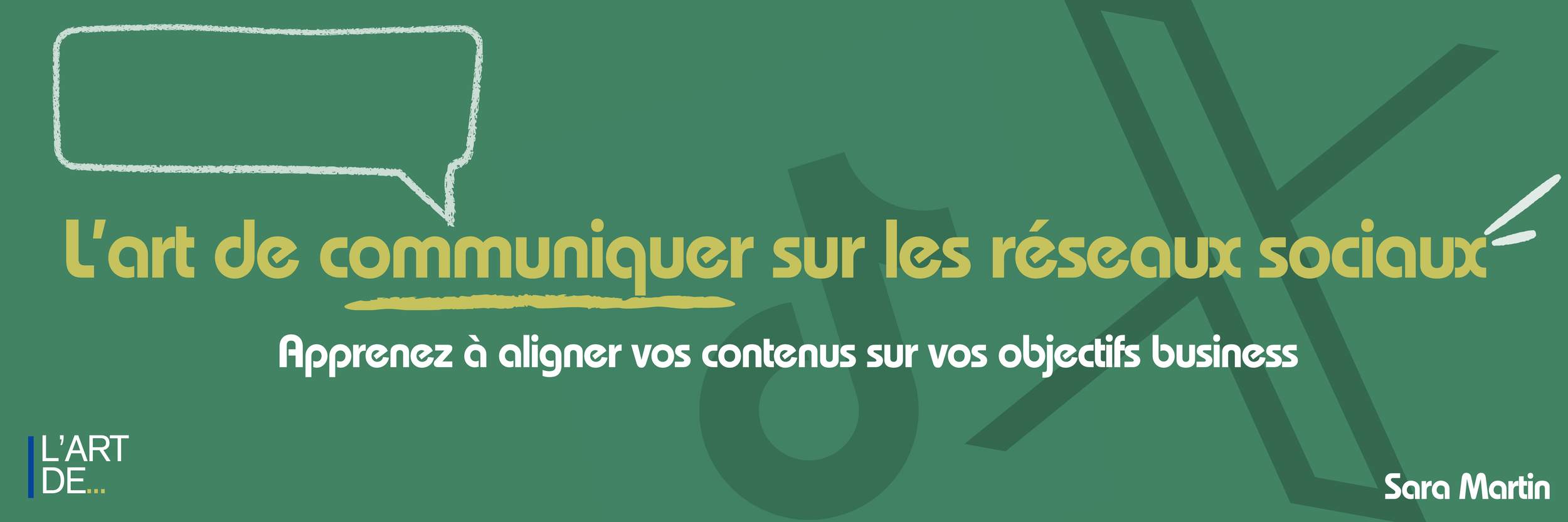 L'art de communiquer sur les réseaux sociaux avec Sara Martin