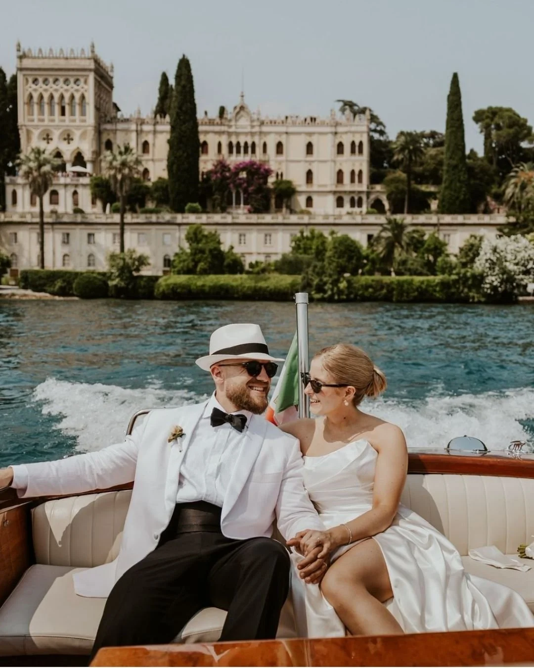 Romantic destination wedding