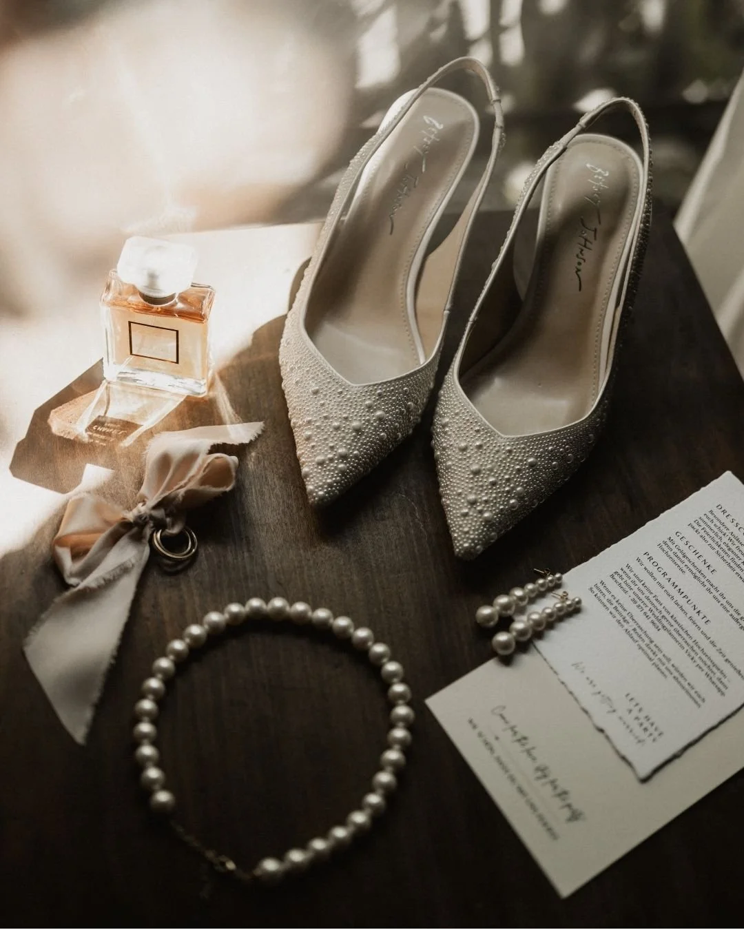Bridal accessories captured during luxury wedding in Italy