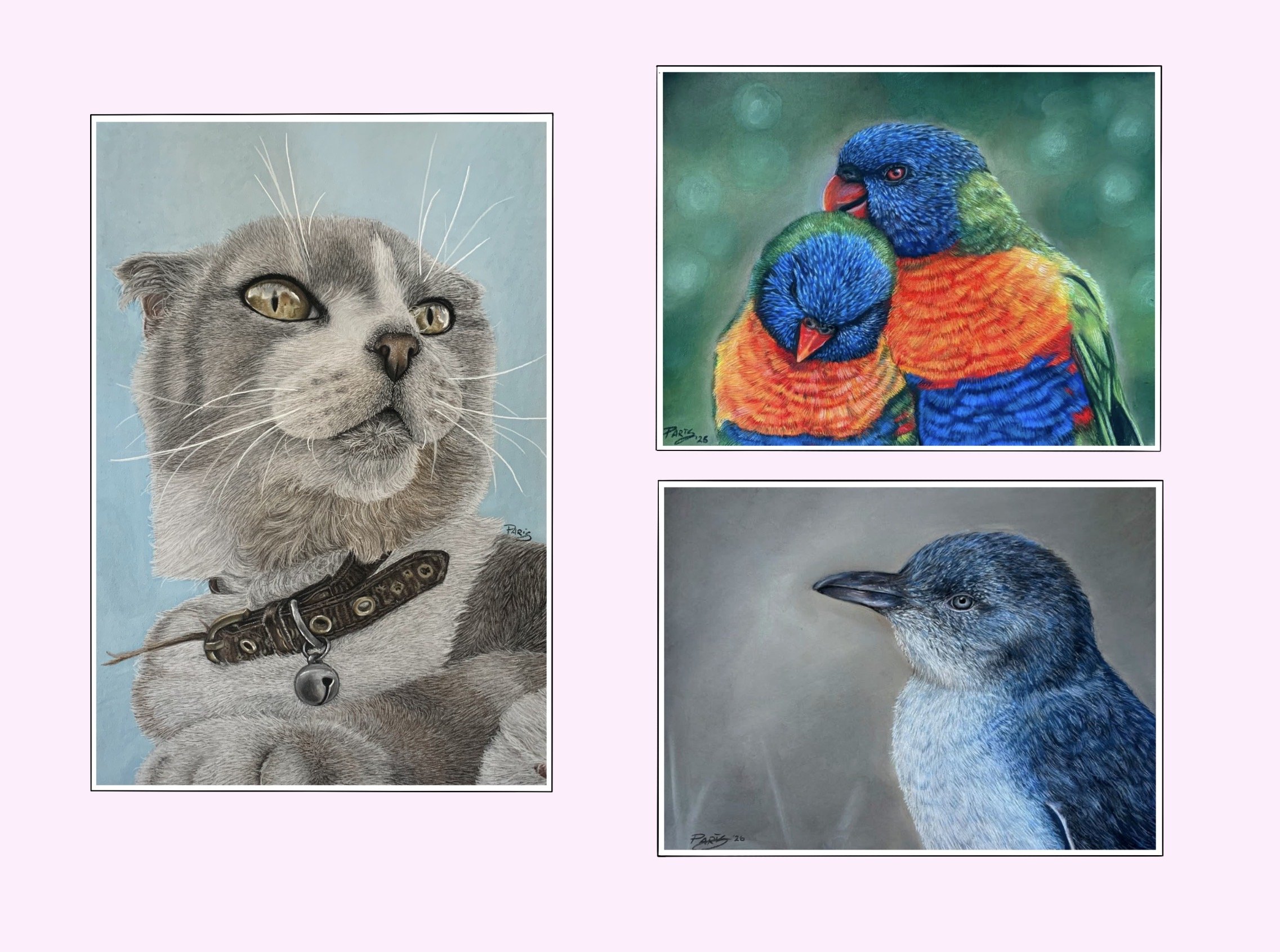 Custom Soft Pastel Portrait
