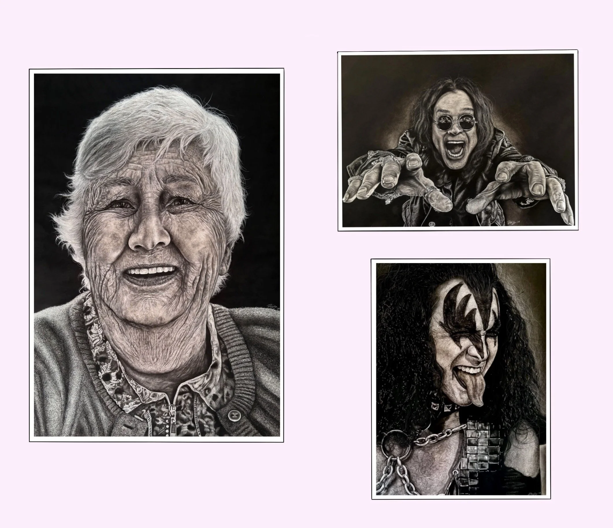 Custom Charcoal Portrait