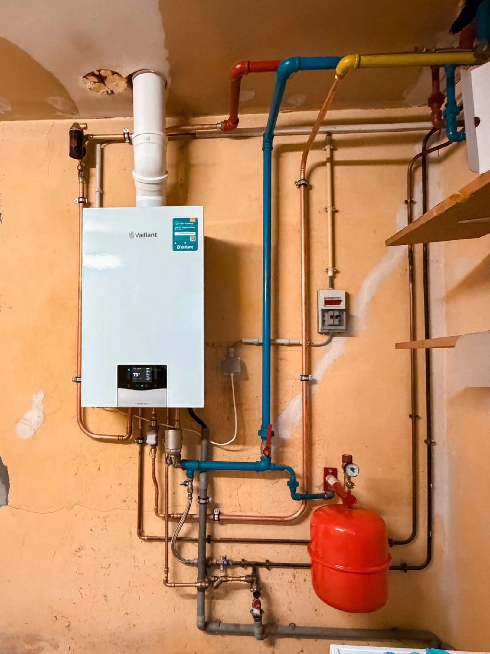 Installatie Gasketel