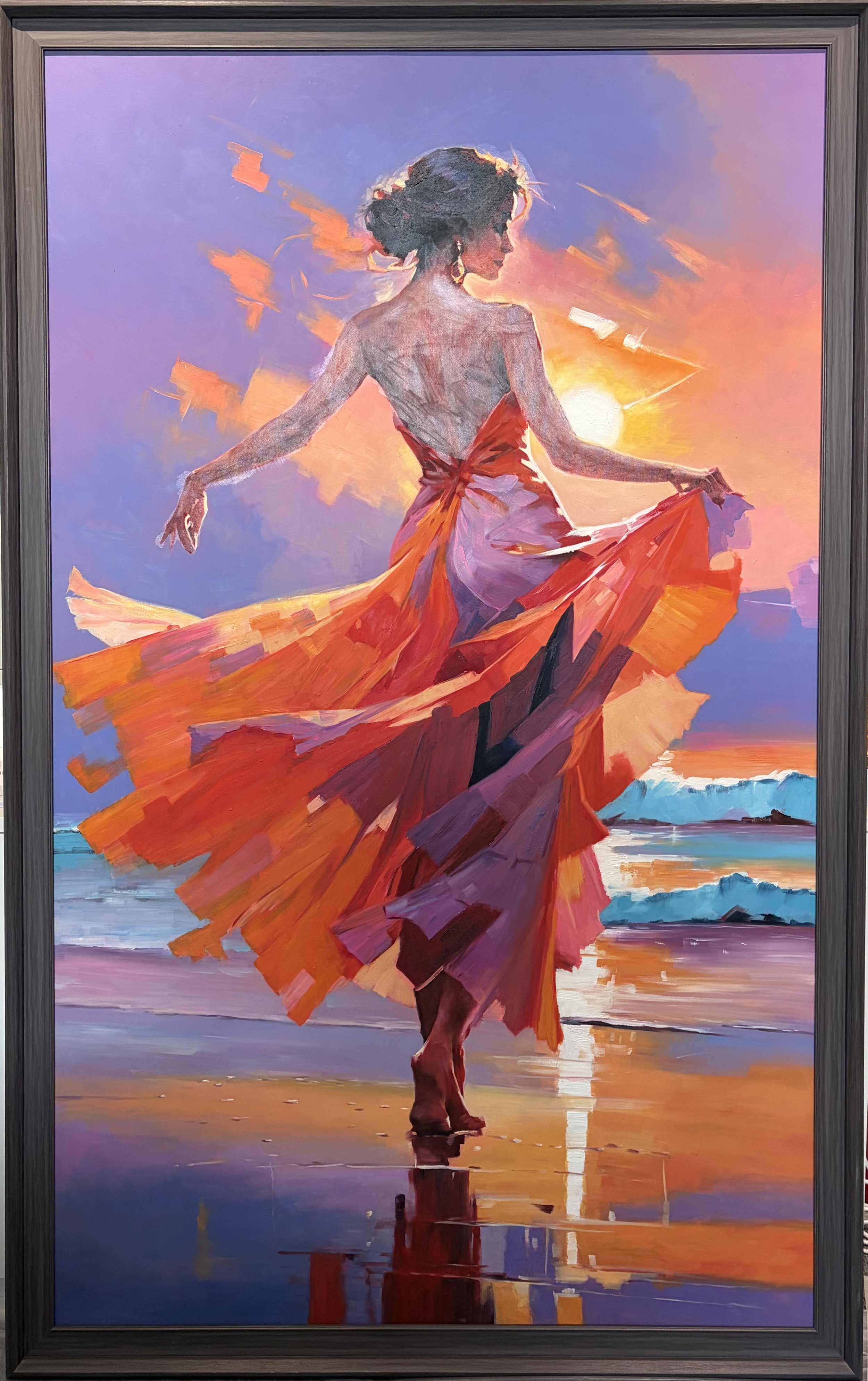 Dancing at Sunset