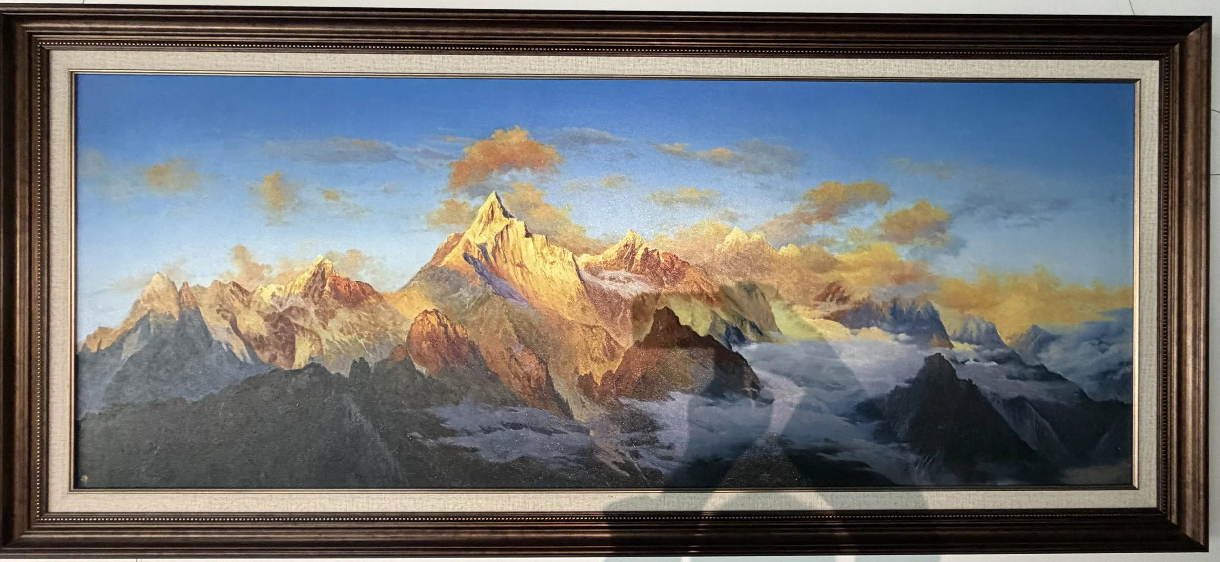 Golden Peaks at Dawn