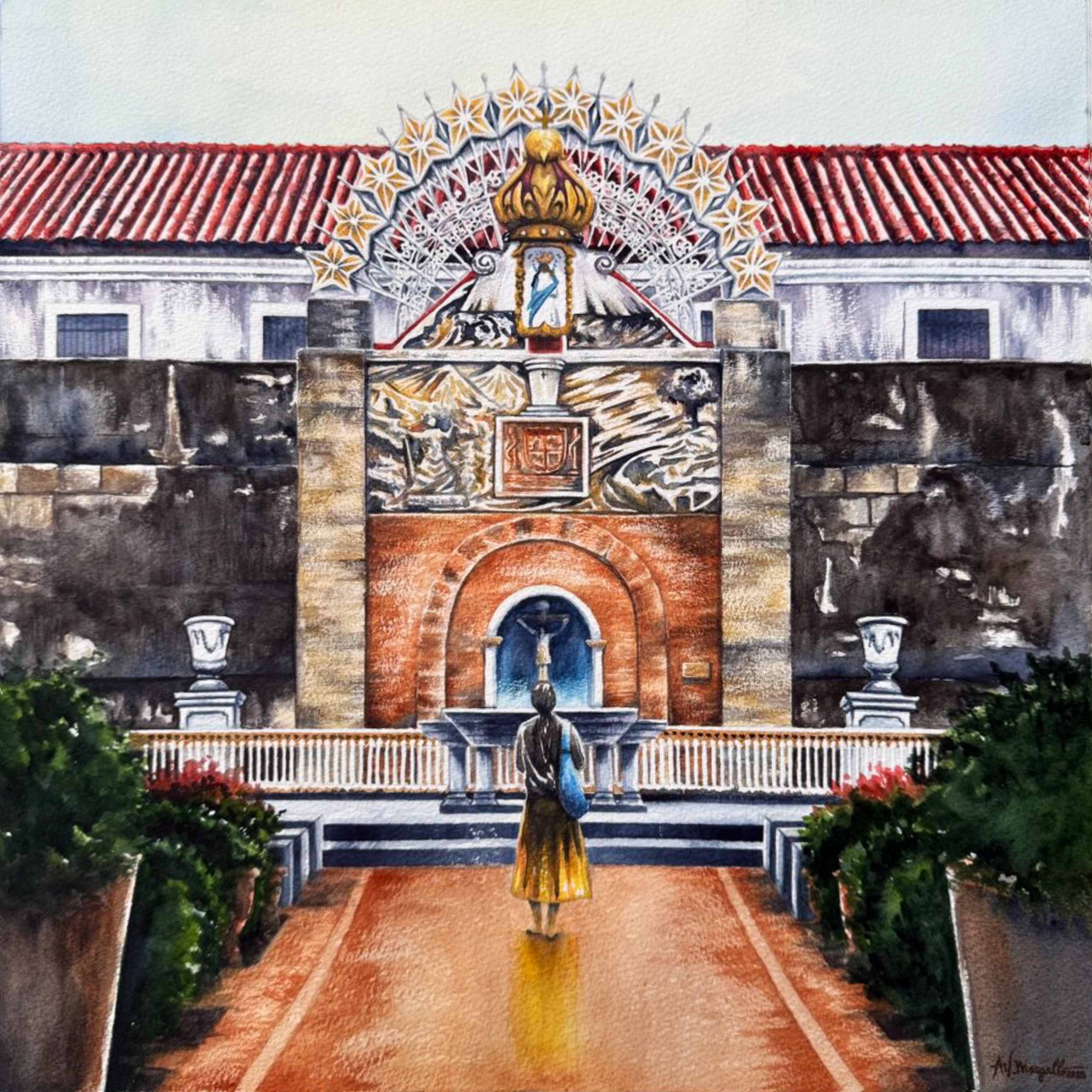 Madré a Madré, 2025 | 16 x 16 inches