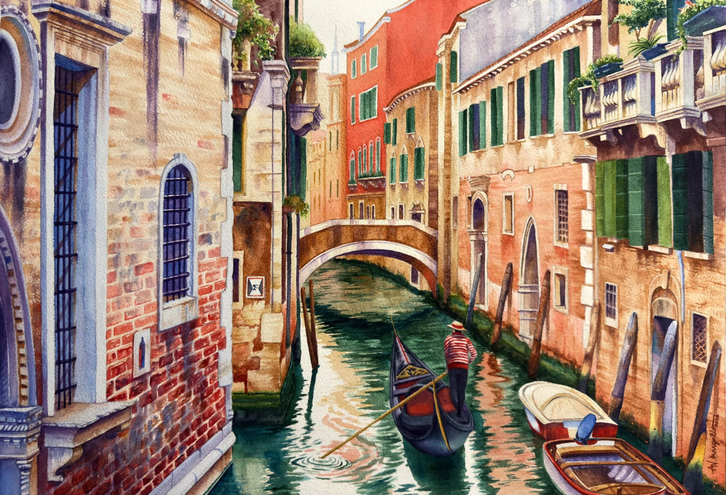 Ricordi di Venezia, 2026 | 15 x 22 inches