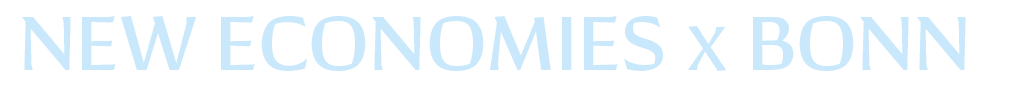 NEW ECONOMIES X BONN