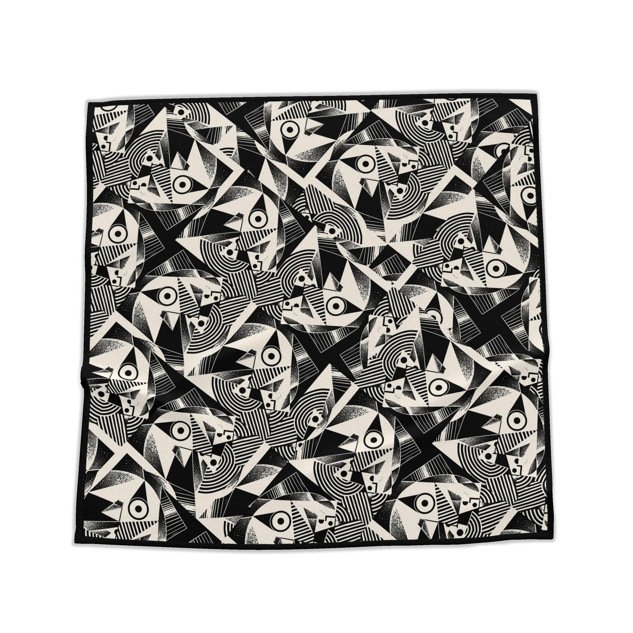 LADY AT THE MIRROR / PocketSquare