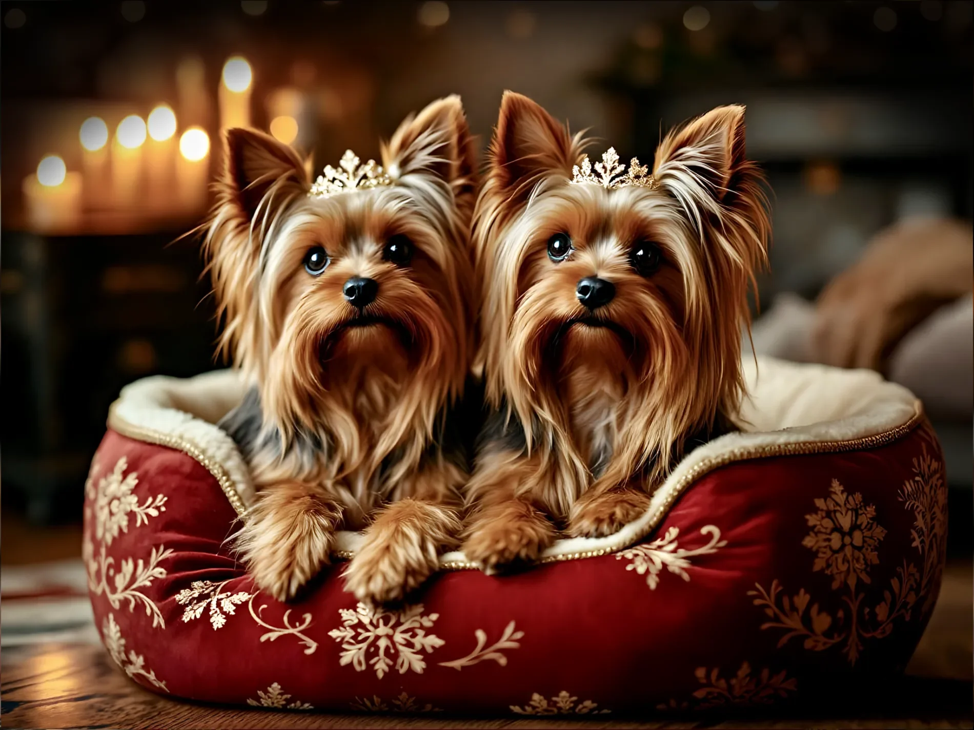 Yorkshire Terrier Duo