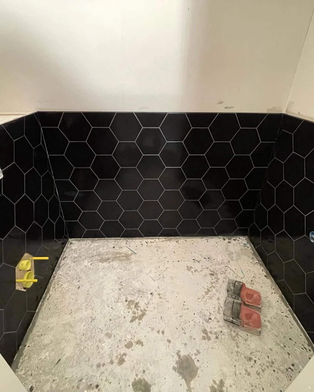 Hexagon tegelwerk Oterleek