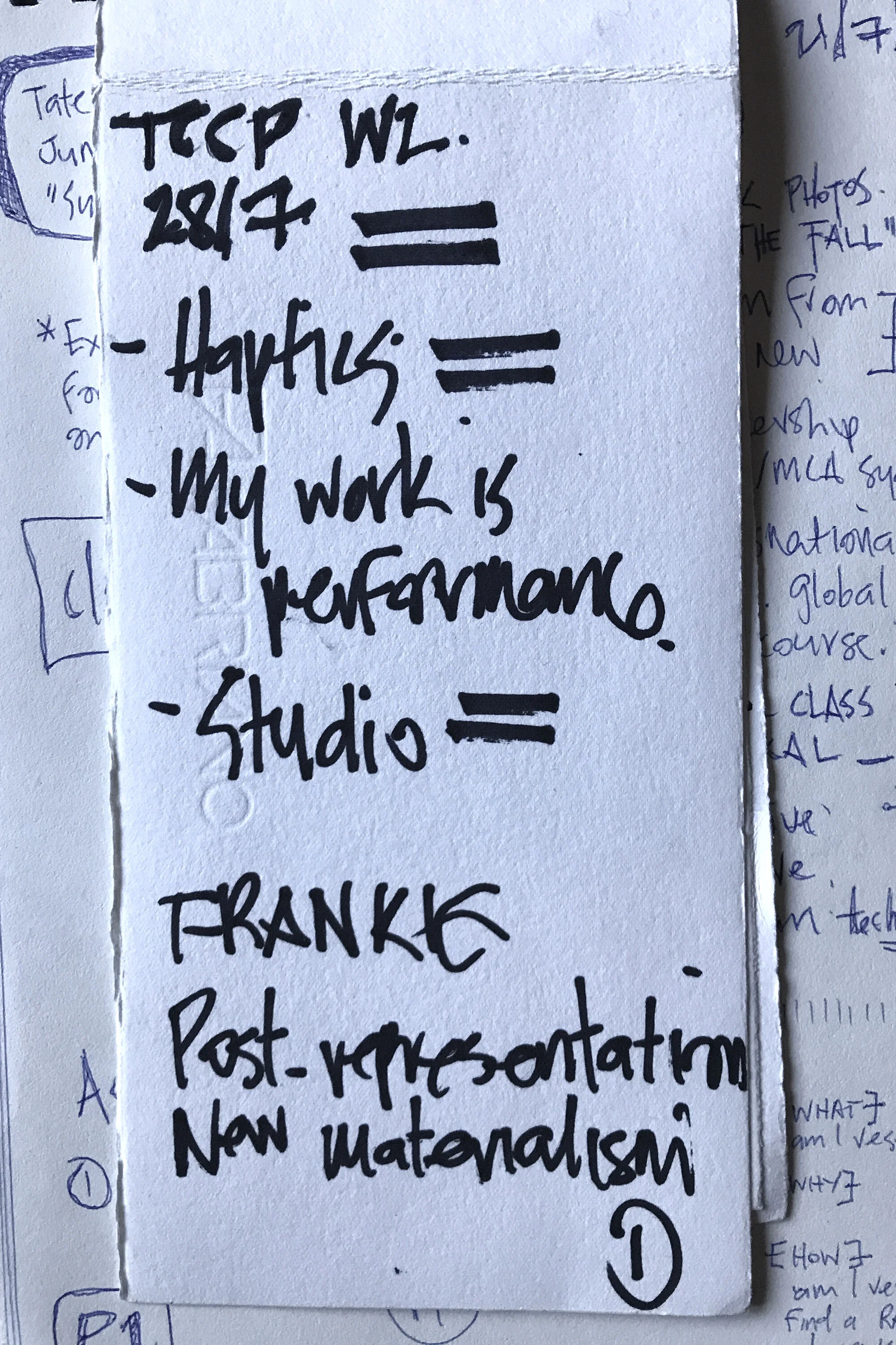 Figure 1. TCCP class notes. Week 2, page 1. Zo Gay, 2021.