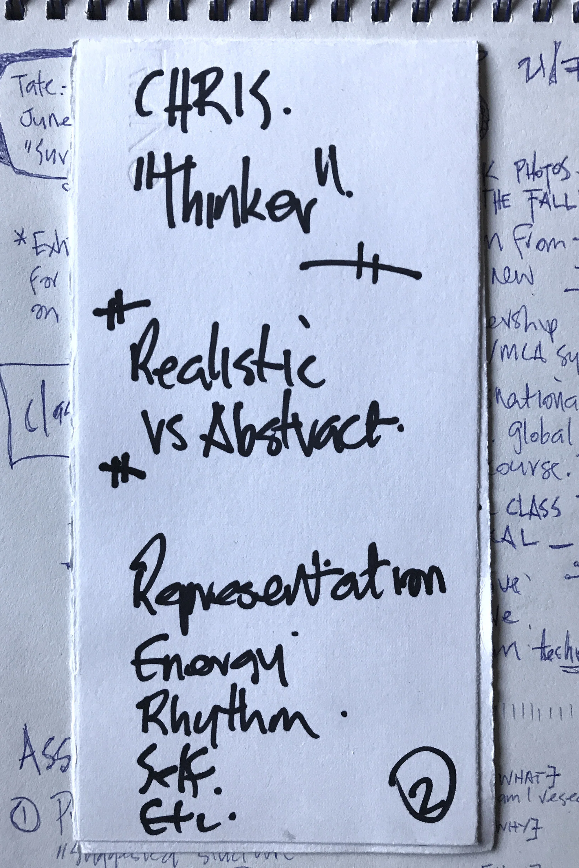 Figure 2. TCCP class notes. Week 2, page 2. Zo Gay, 2021.