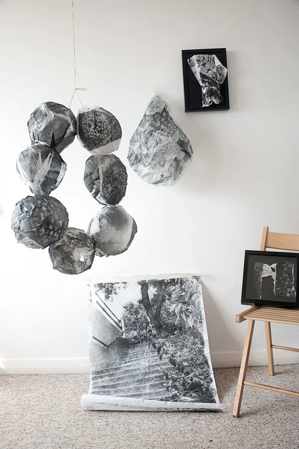 Figure 1: Trail of Touch installation (Perez 2017)