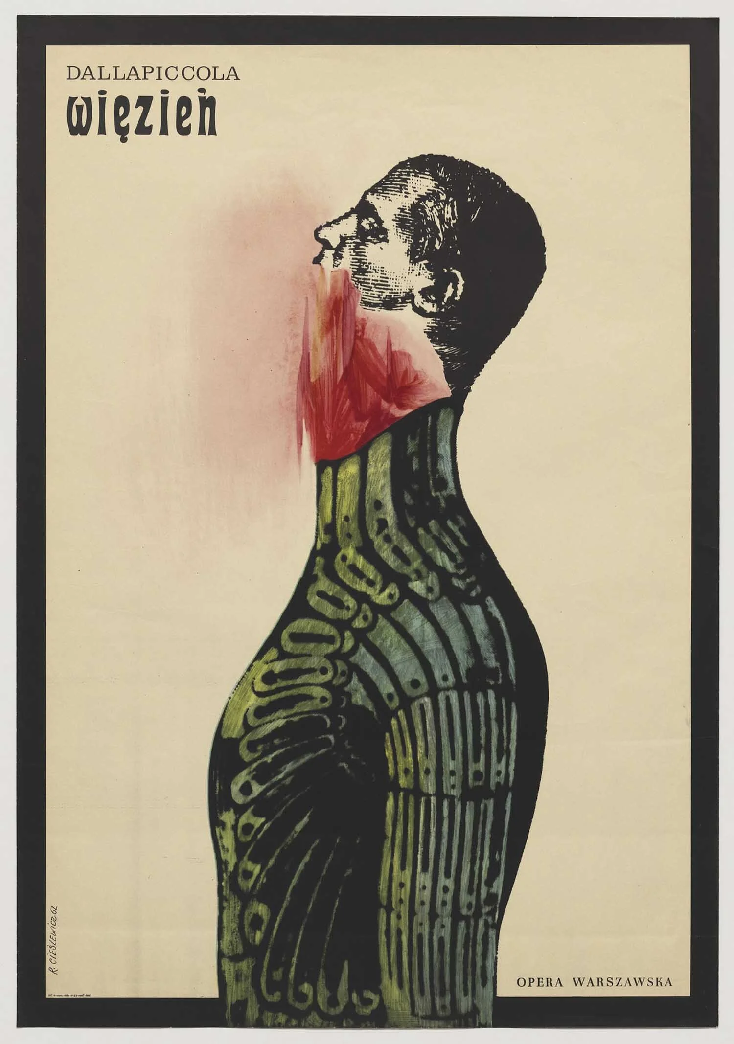 Roman Cieślewicz, Wiezien, 1944