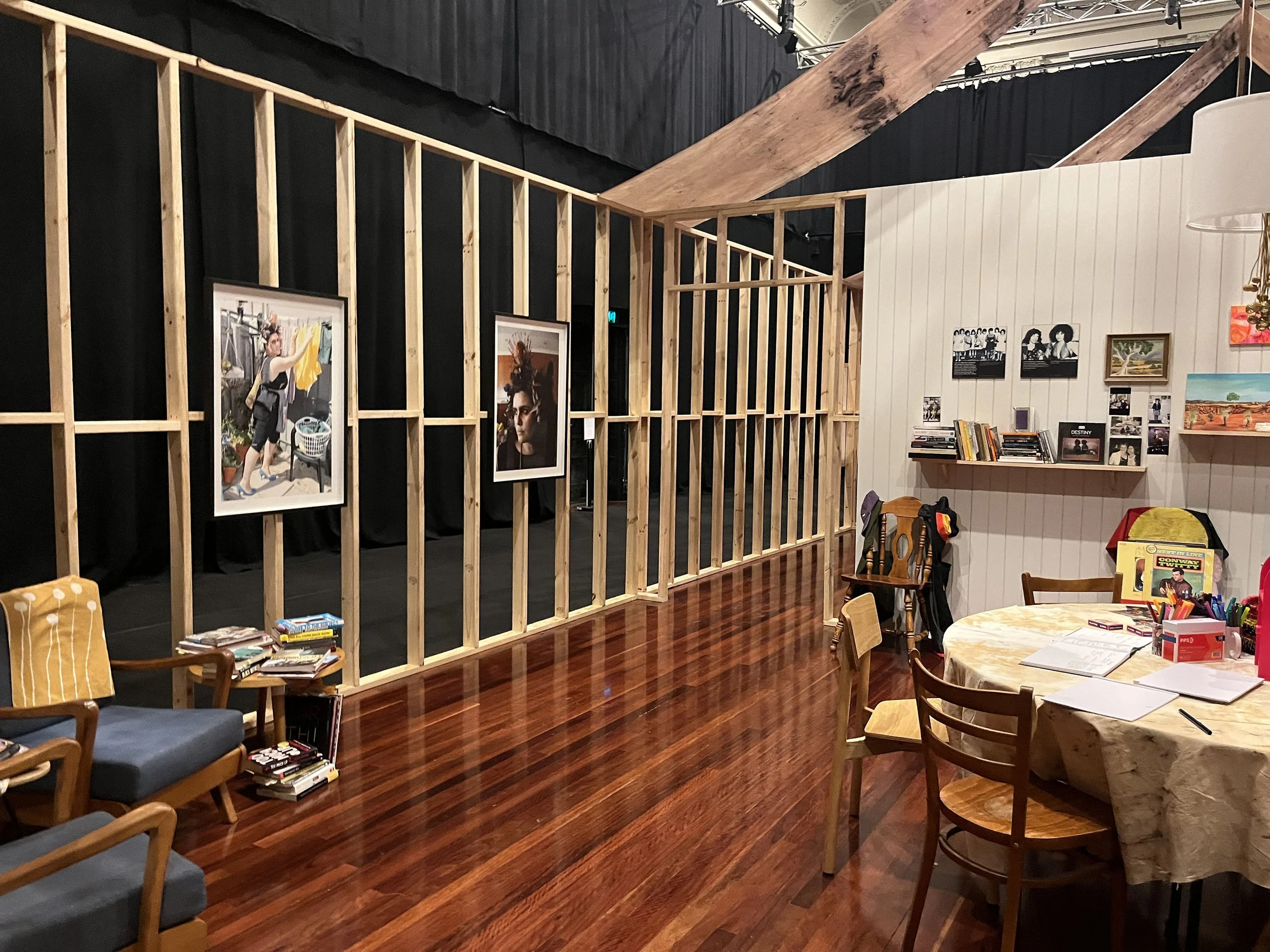 a bit thing (Balla 2026), installation view, Arts House. Photo Zo Damage, 2026