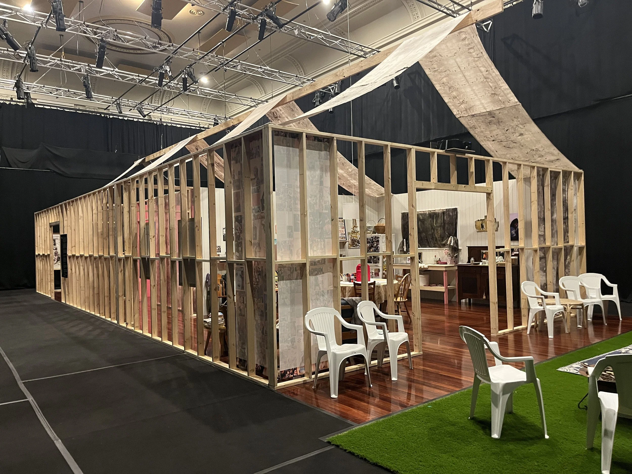 a bit thing (Balla 2026), installation view, Arts House. Photo Zo Damage, 2026
