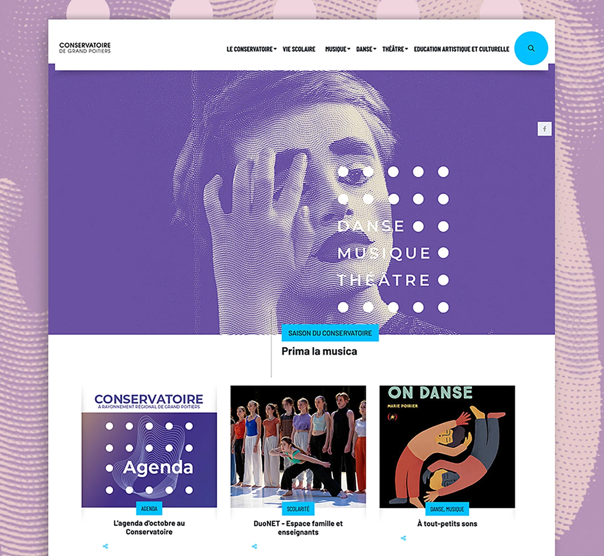 Site Conservatoire Grand Poitiers 