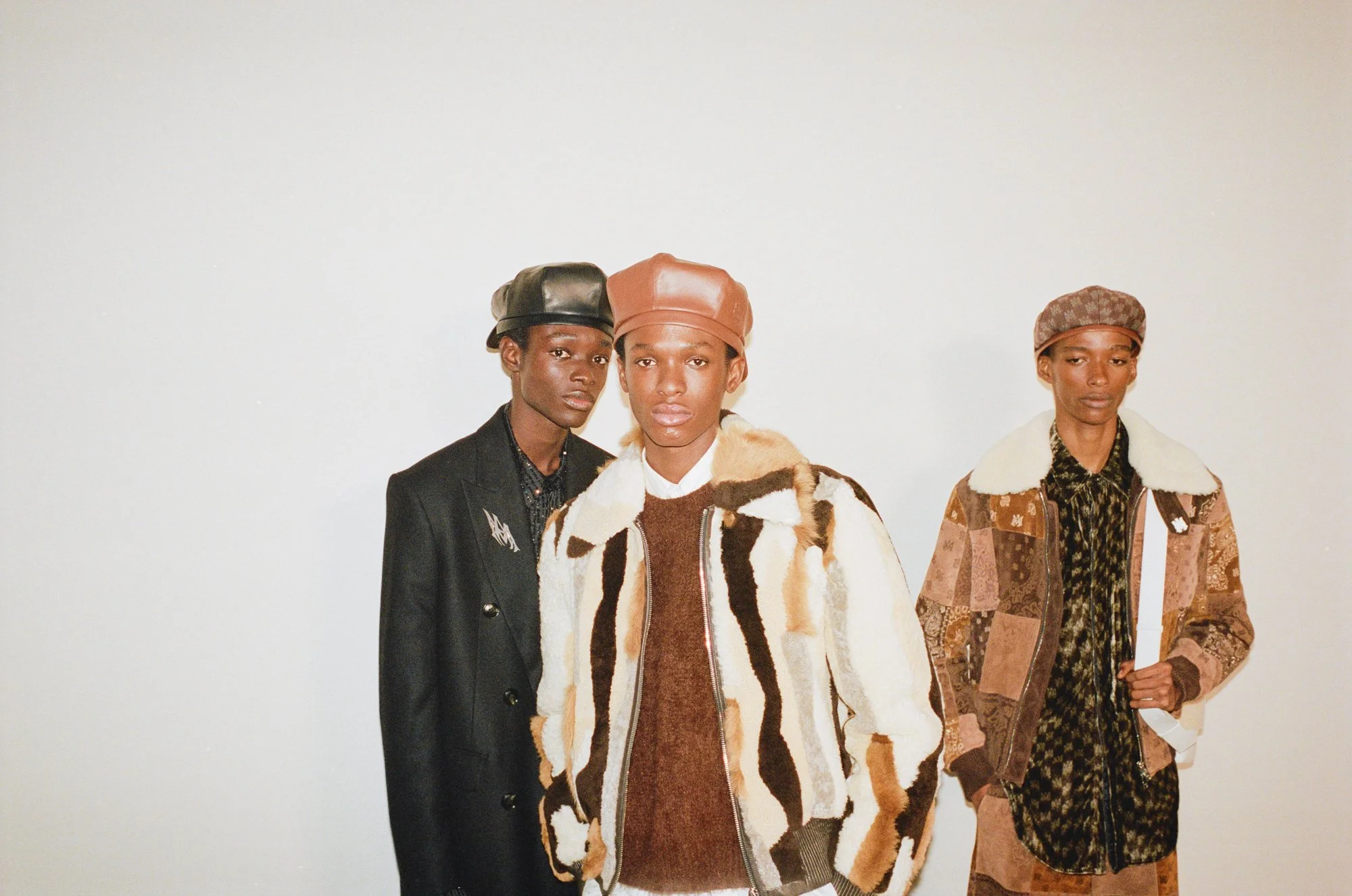 BACKSTAGE AT AMIRI SHOW IN PARIS