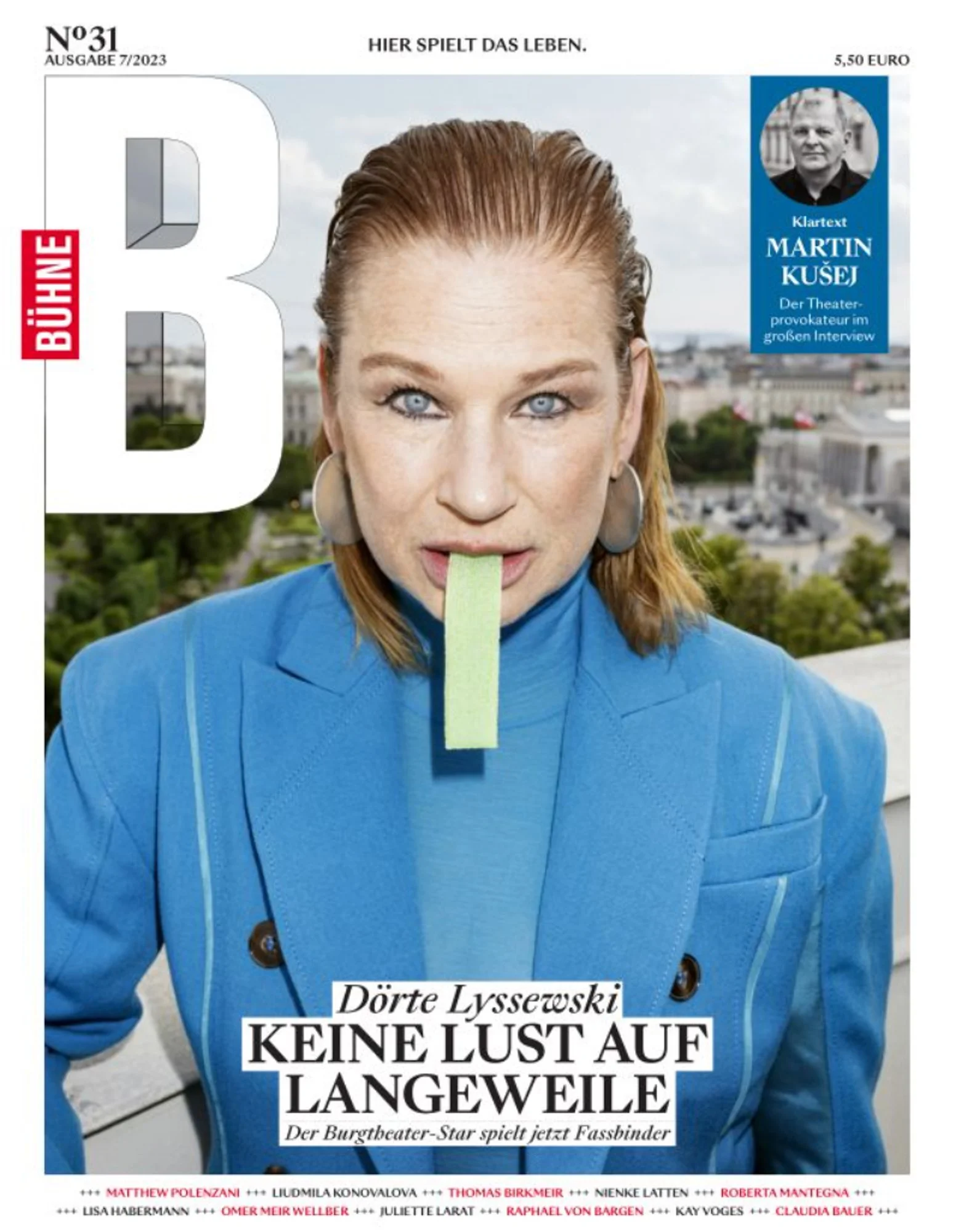 DÖRTE LYSSEWSKI FOR BUEHNE MAGAZINE