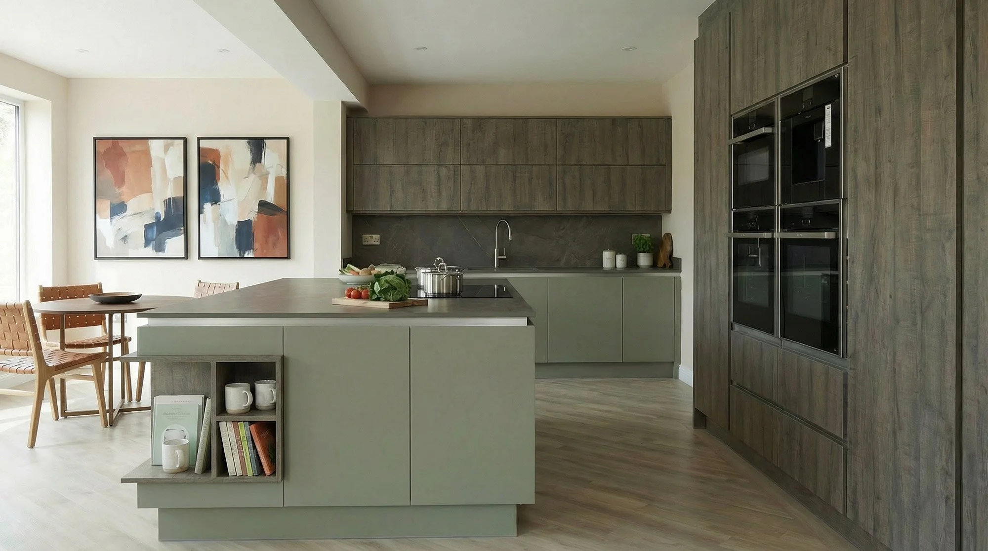 The Sage Green Family Kitchen