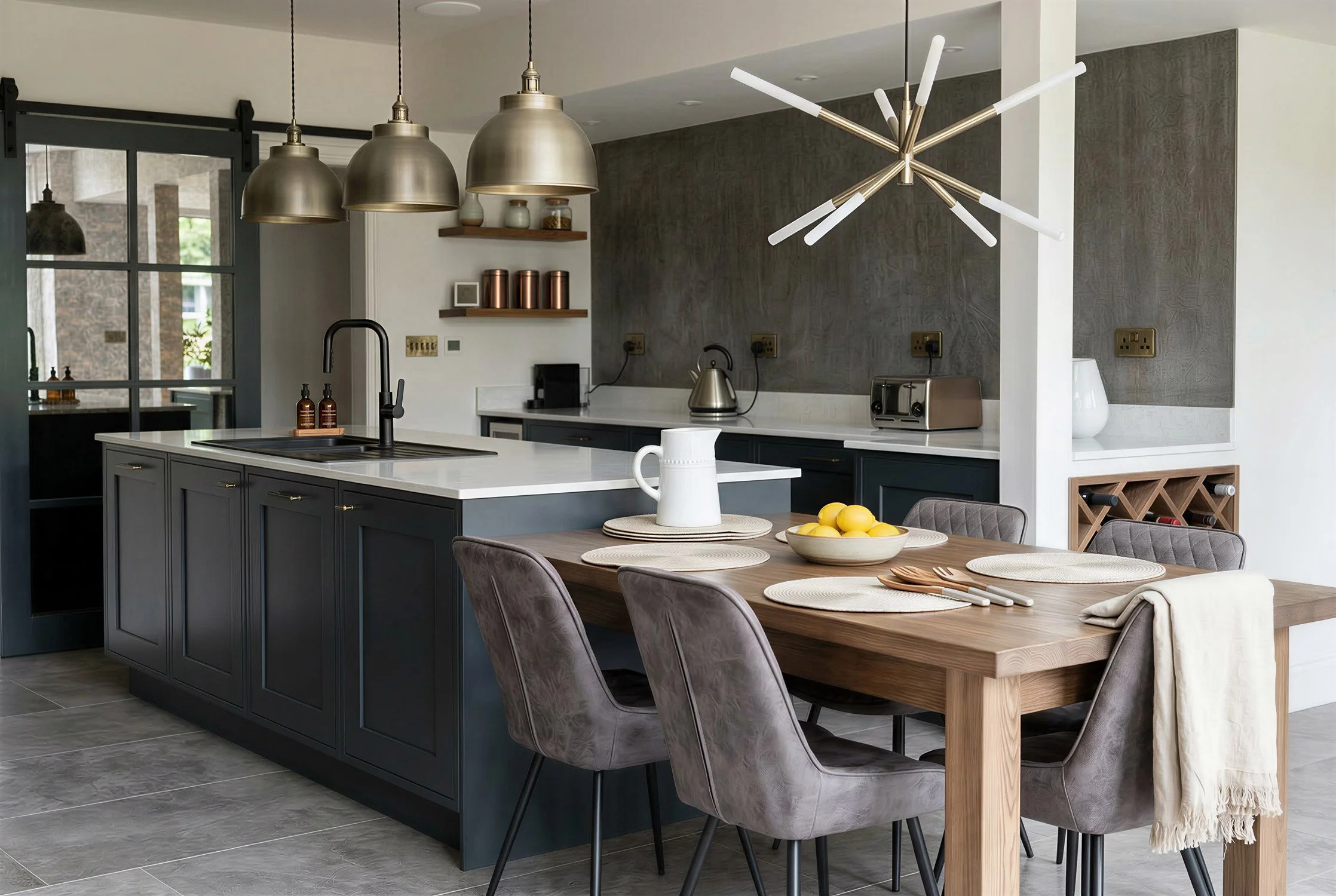 navy-shaker-kitchen-island-brass-pendants-oak-dining-table_4.jpg