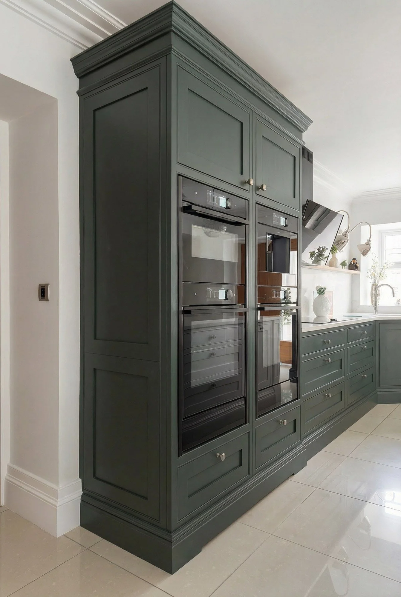 handpainted-inframe-kitchen-dark-green-linen-island-quartz-worktop-2.jpg