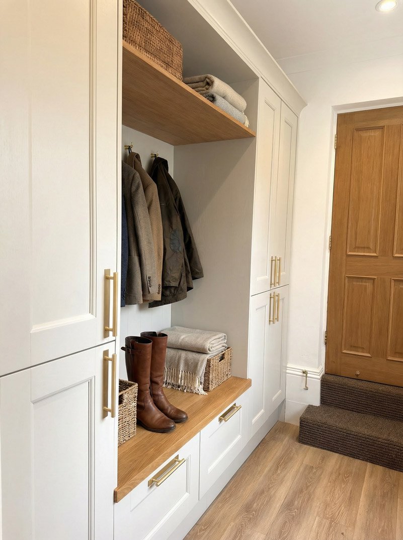 bespoke-british-kitchen-cream-shaker-cabinets-brass-hardware-bootroom-1.jpg
