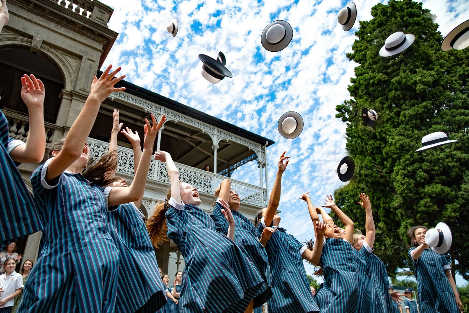 End of year graduation celebrations captured by School and event photography by Jess Grant and Alys Carr, Melbourne Australia