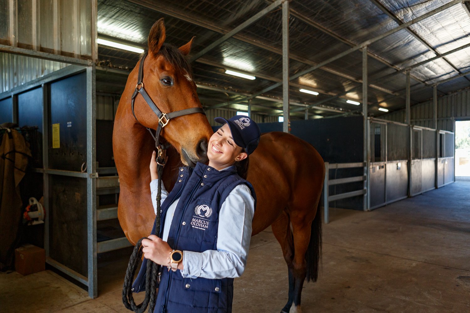 Equine school photography and agriculture portraits by Jess Grant and Alys Carr, Melbourne Australia.