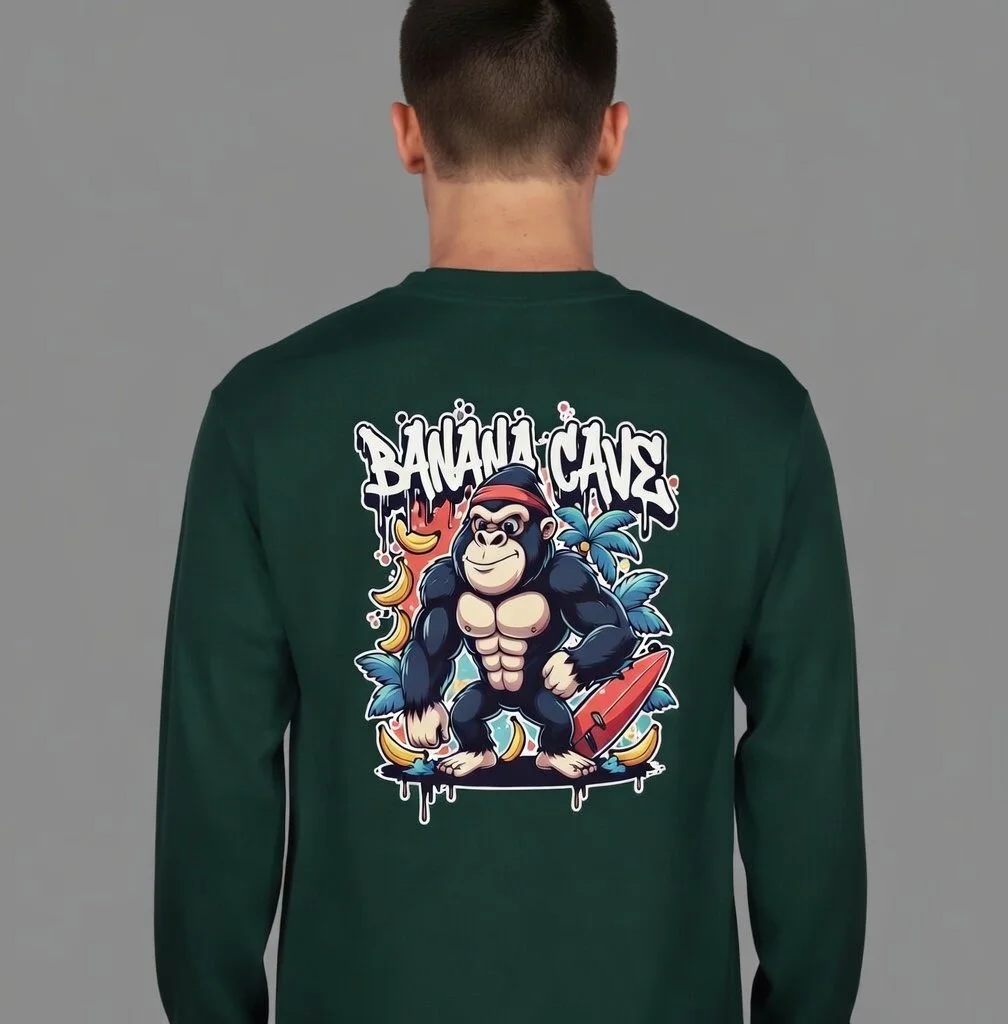 BANANA CAVE Long-Sleeve | GORILLA
