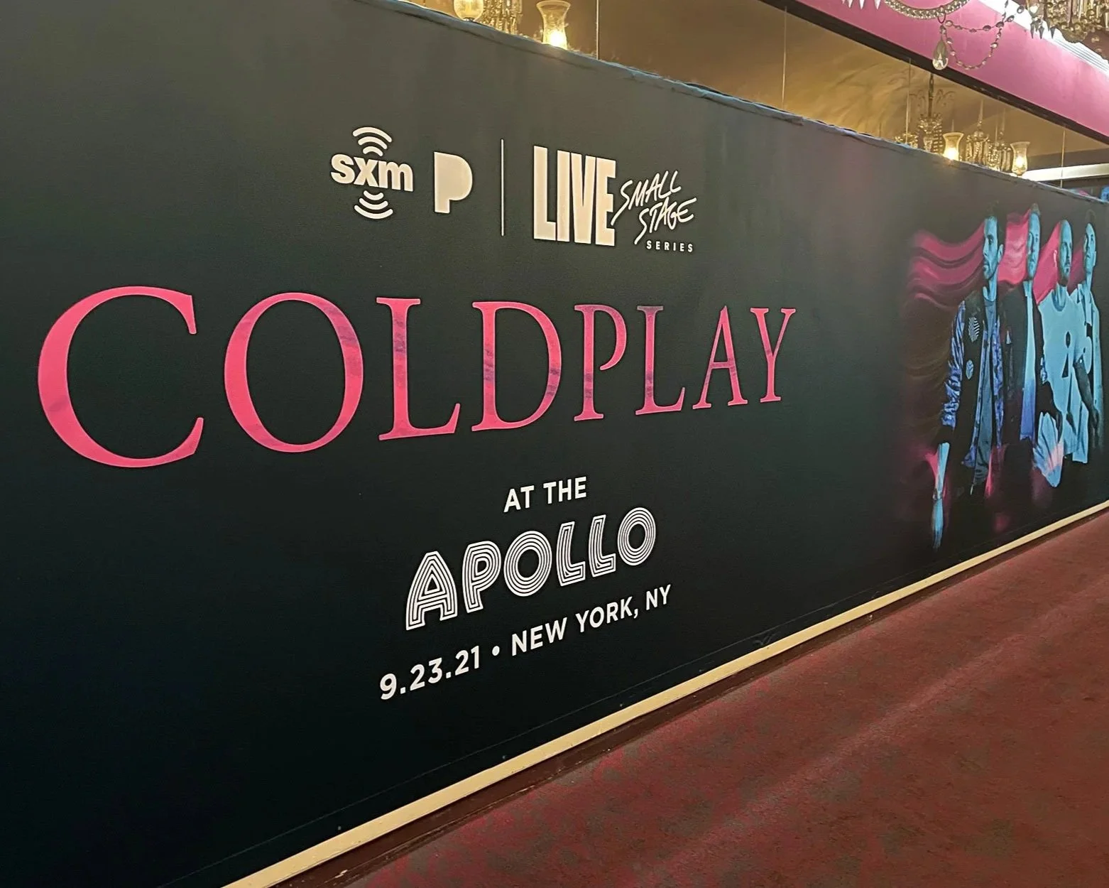 Coldplay  |  The Apollo  |  Harlem, NY