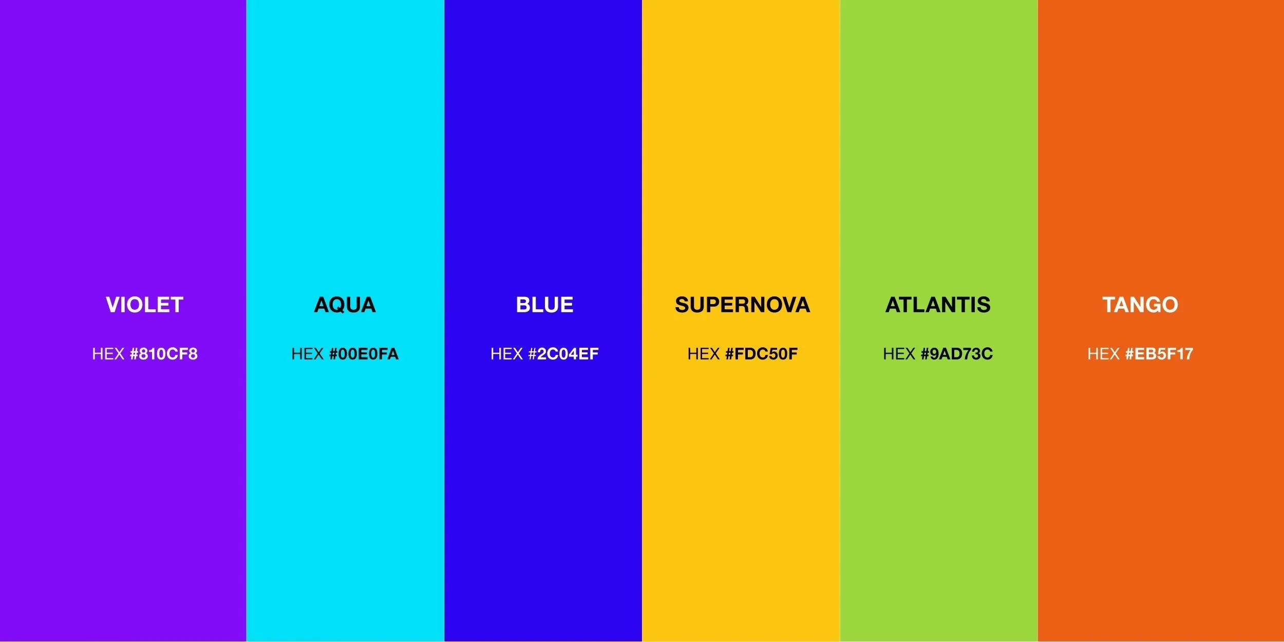 SiriusXM Women's History Month Color Palette  | Abby Blank Design | New York