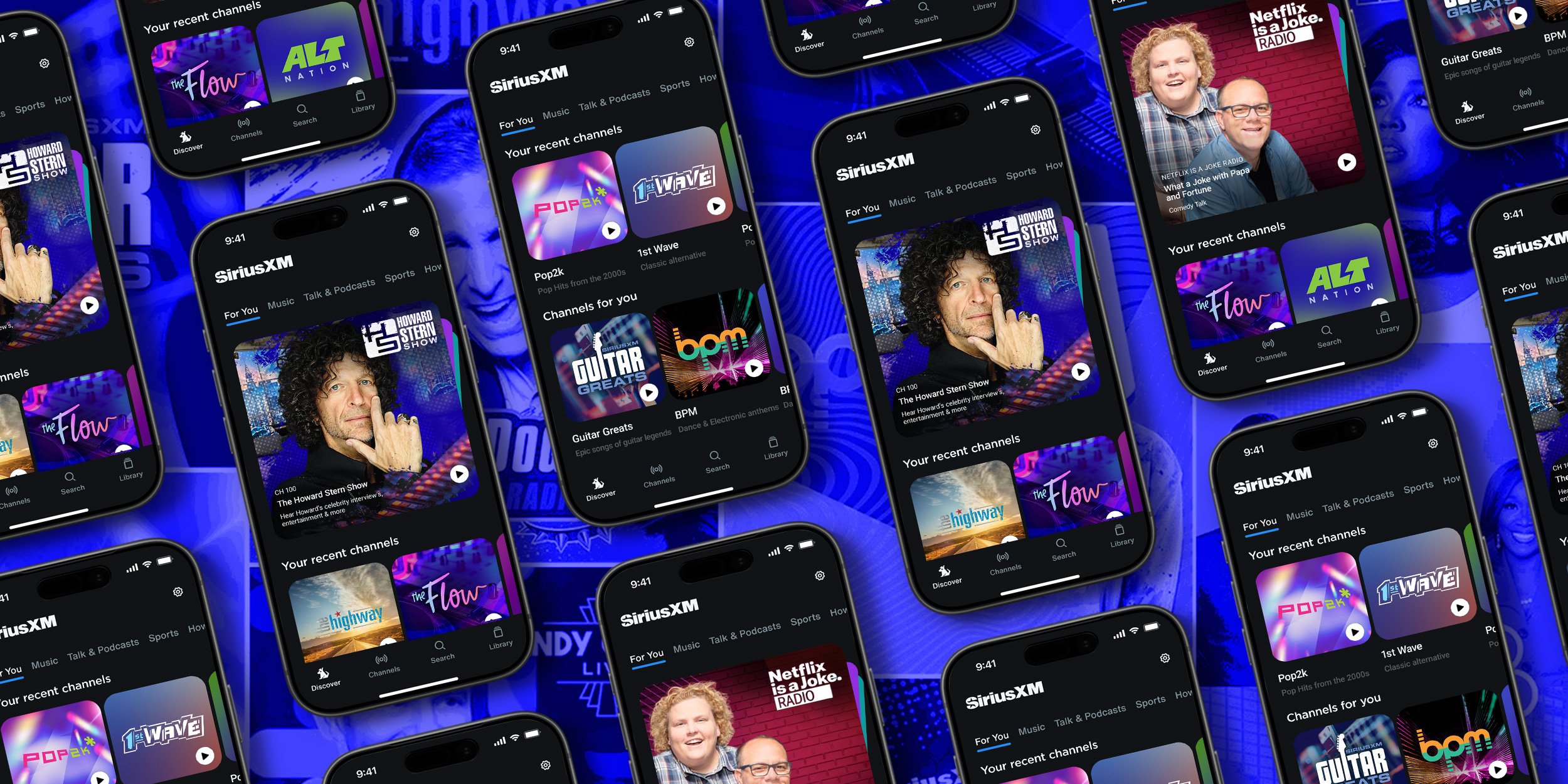 SiriiusXM Logo & App Tile Design | Abby Blank Design | New York