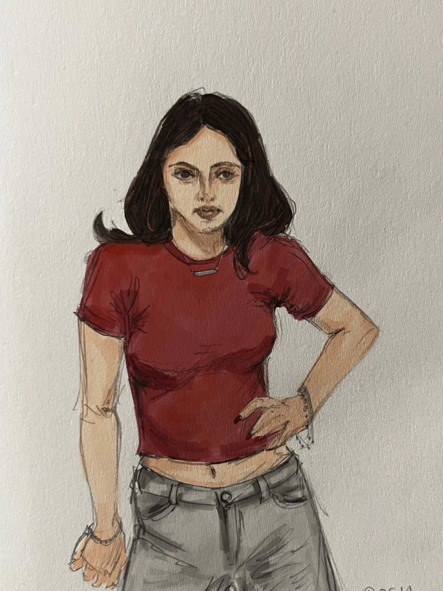 A quick drawing to break of the art block. Coloured digitally. 🌟
.
.
.
.
.
.
#drawing #illustration #sketch #sketchbook #coloured