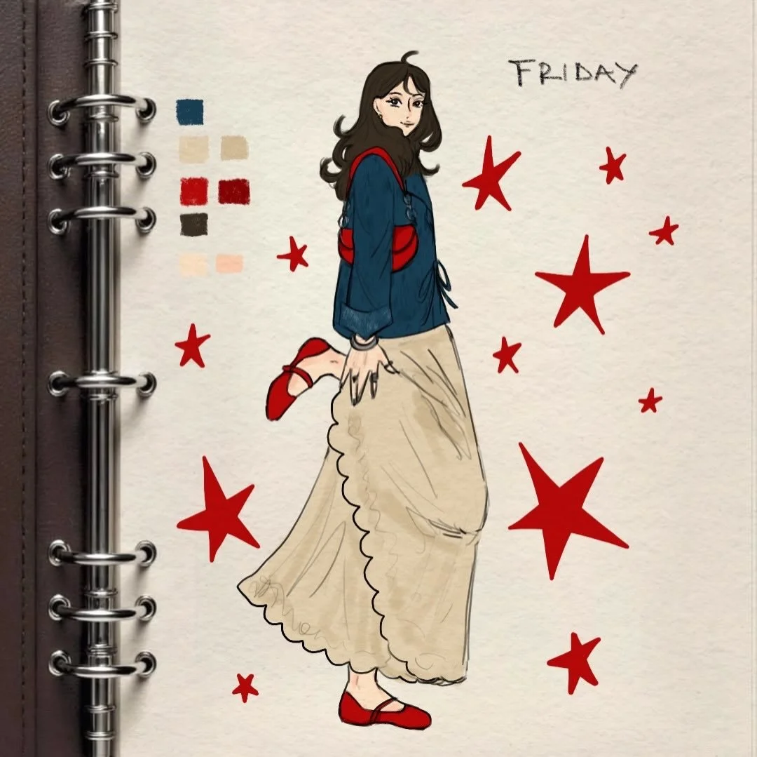 Day 5 ☆ 
Friday vibes 
.
.
.
.
.
Digital art, illustration, fashion, ootd, #illustration #ootd #artist #drawingchallange