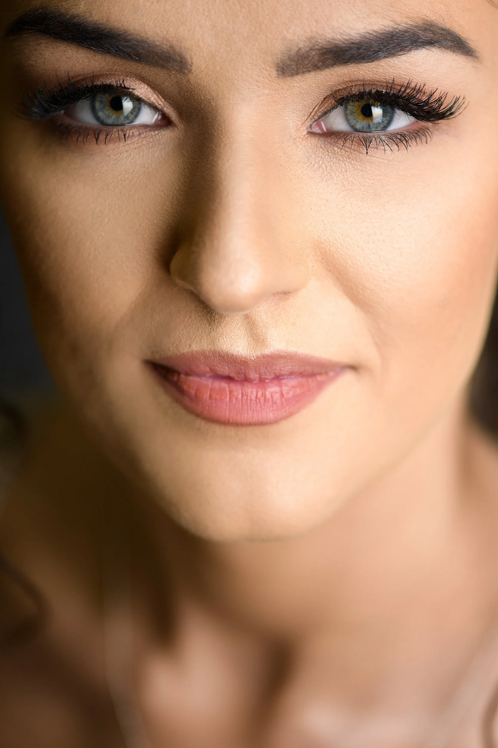 Bridal Portrait Photography Westmeath – soft close-up portrait with natural expression
