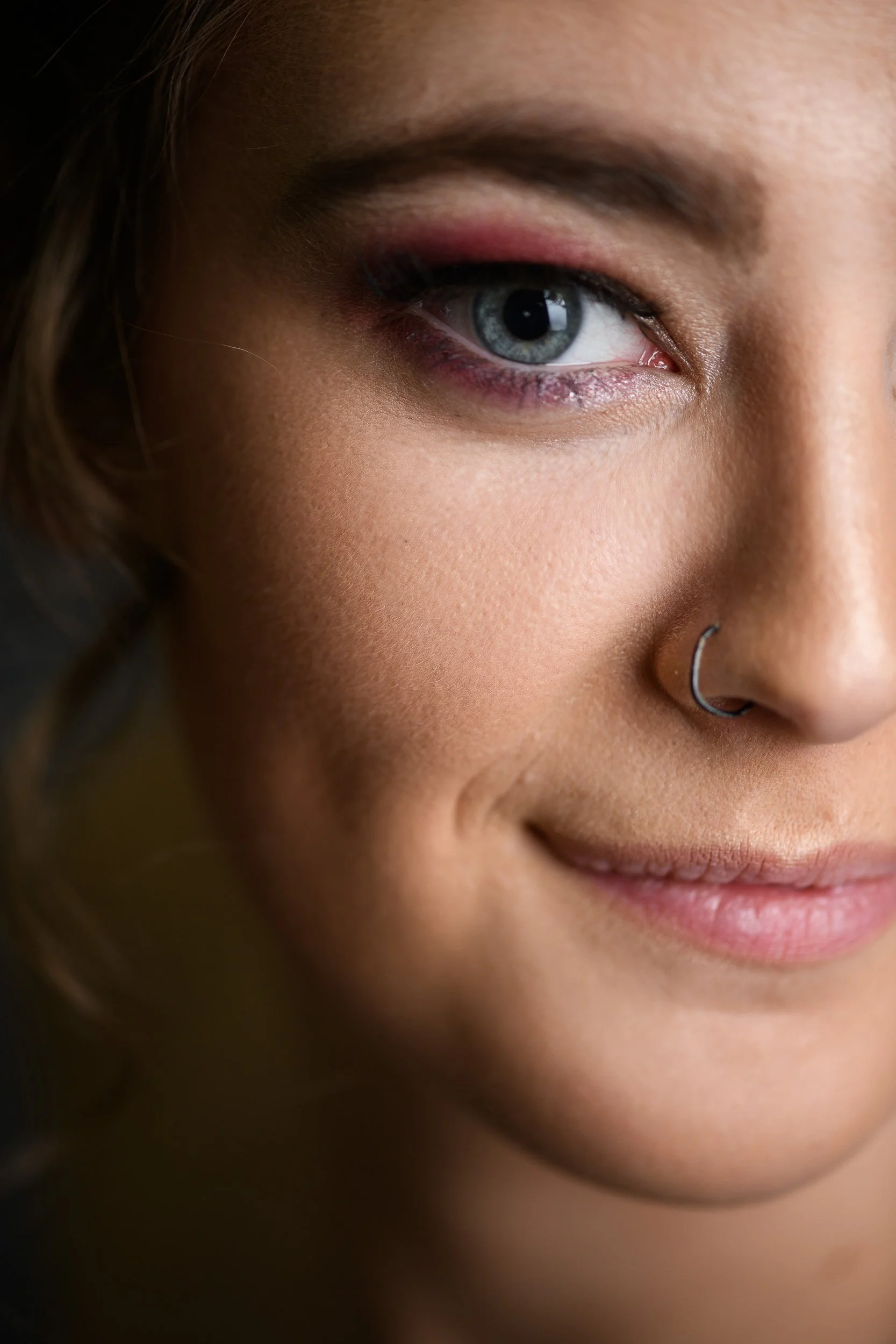 Bridal Portrait Photography Westmeath – close-up beauty portrait with natural light