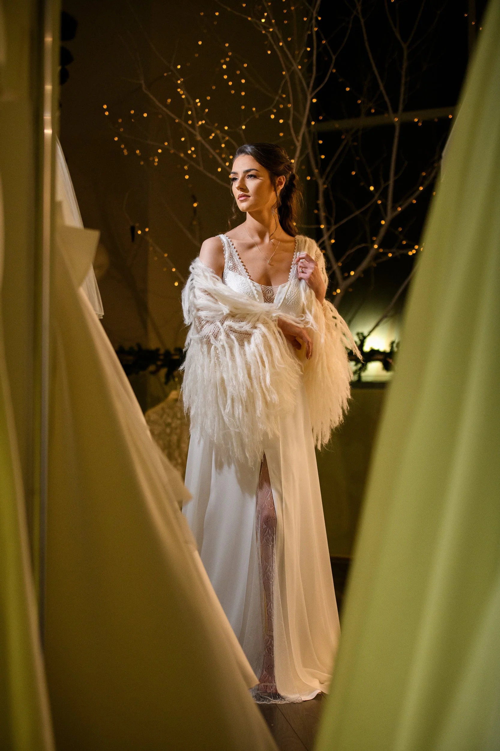 Bridal Portrait Photography Westmeath – bride portrait at White Room Mullingar