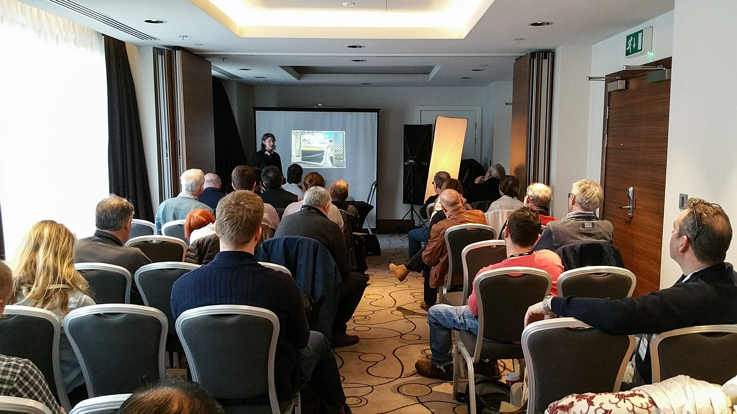 Photography Training Ireland – Ken Byrne speaking at Society of Wedding and Portrait Photographers conference