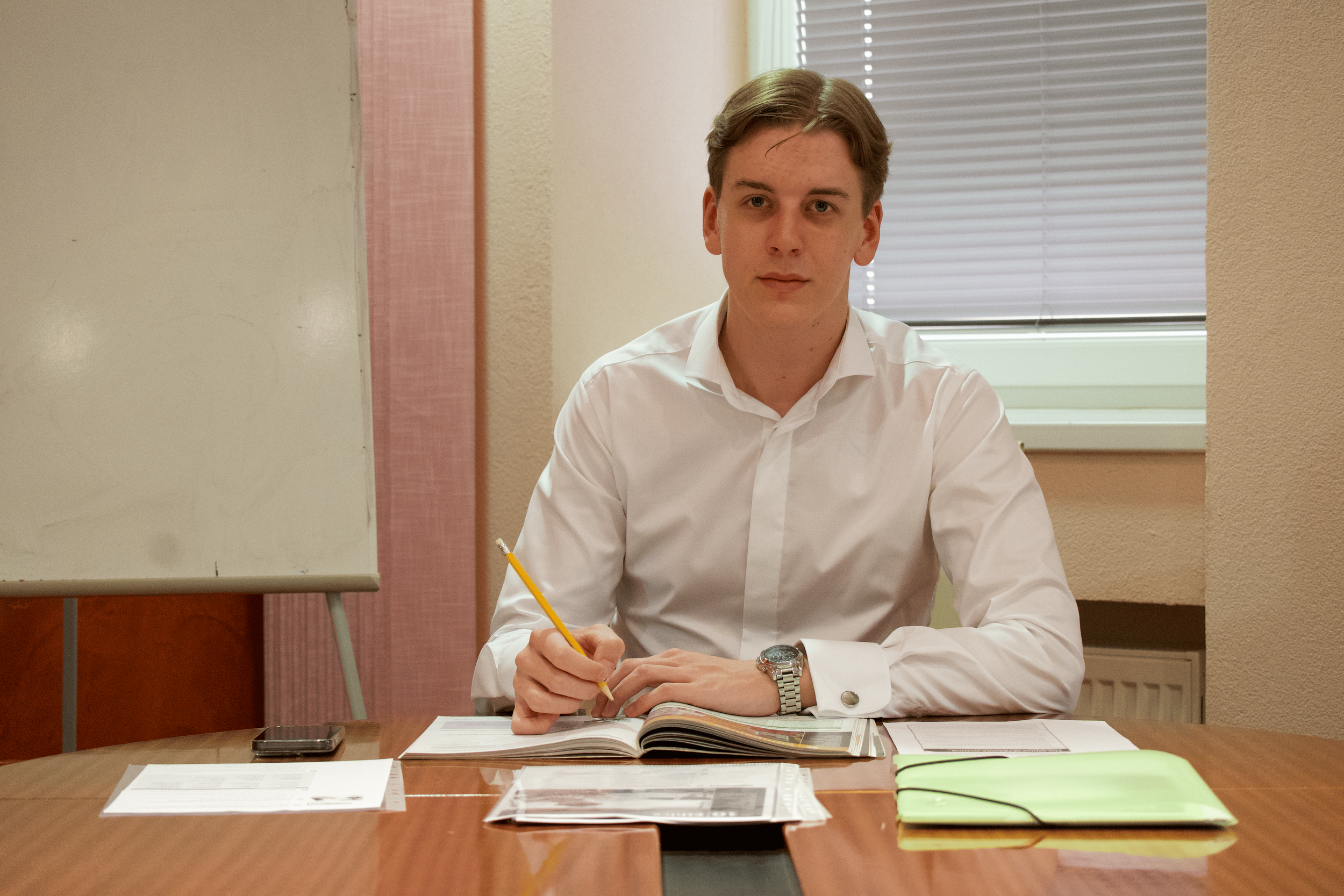 Vedúci učiteľ školy Clear Language Solutions Samuel Beňo