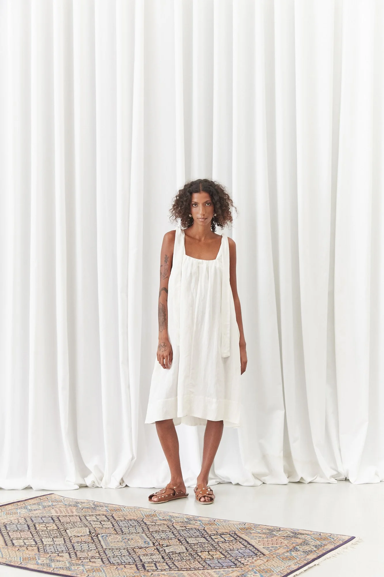 Intellectual Leisure Bow Dress