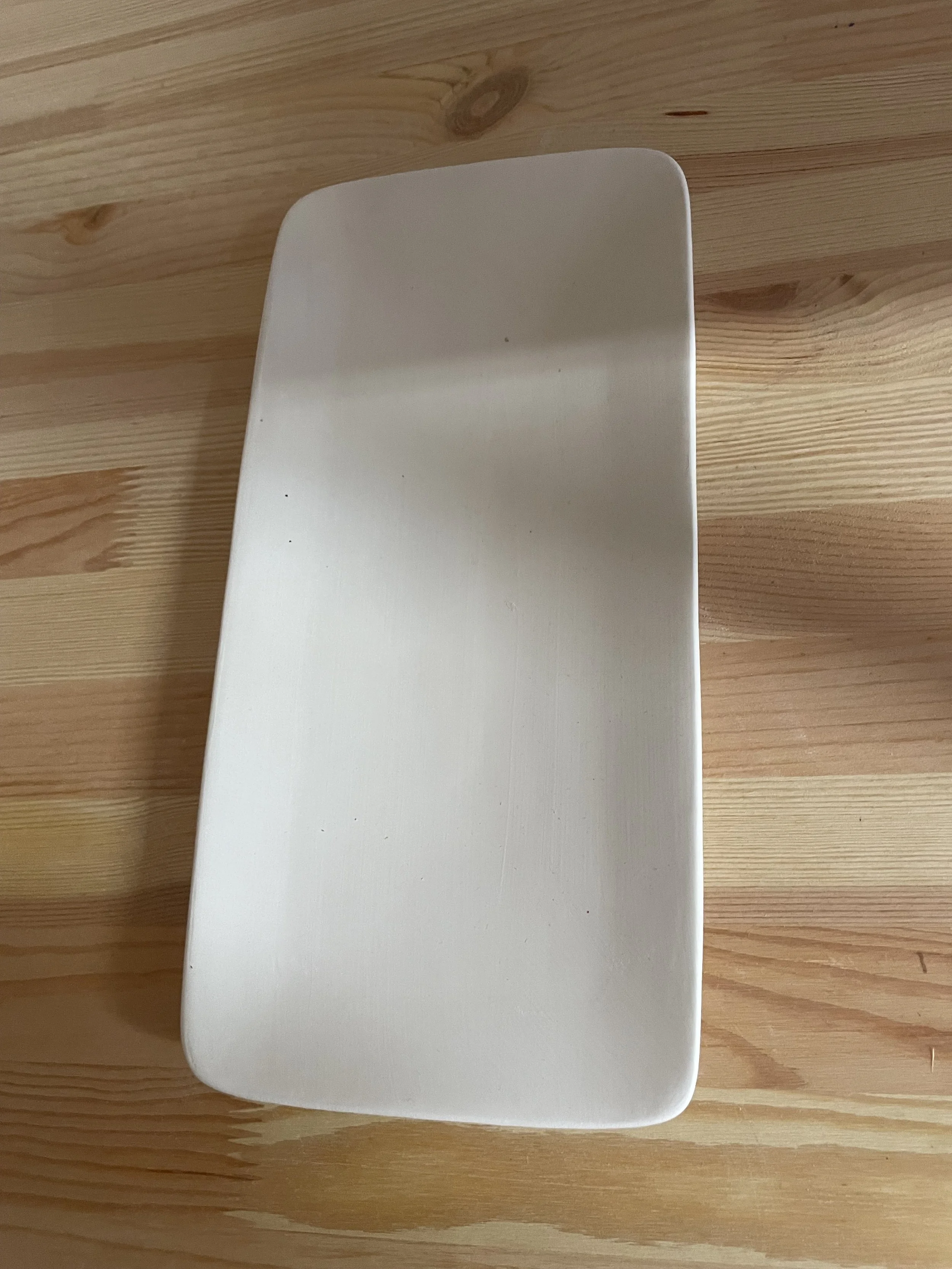 Nr. 13
Servierschale gerade ca 25 cm lang und 13cm breit