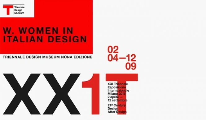 October 2016, “Women in Italian Design”, Triennale Design Museum, Milan, Italy