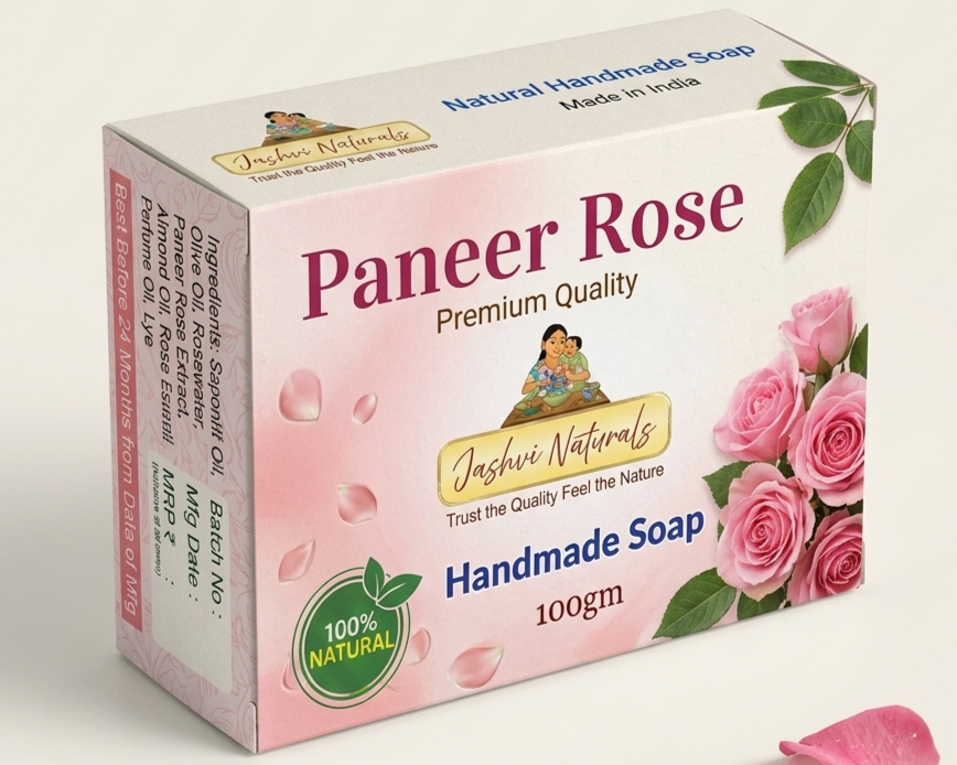 Paneer Rose Handmade Soap