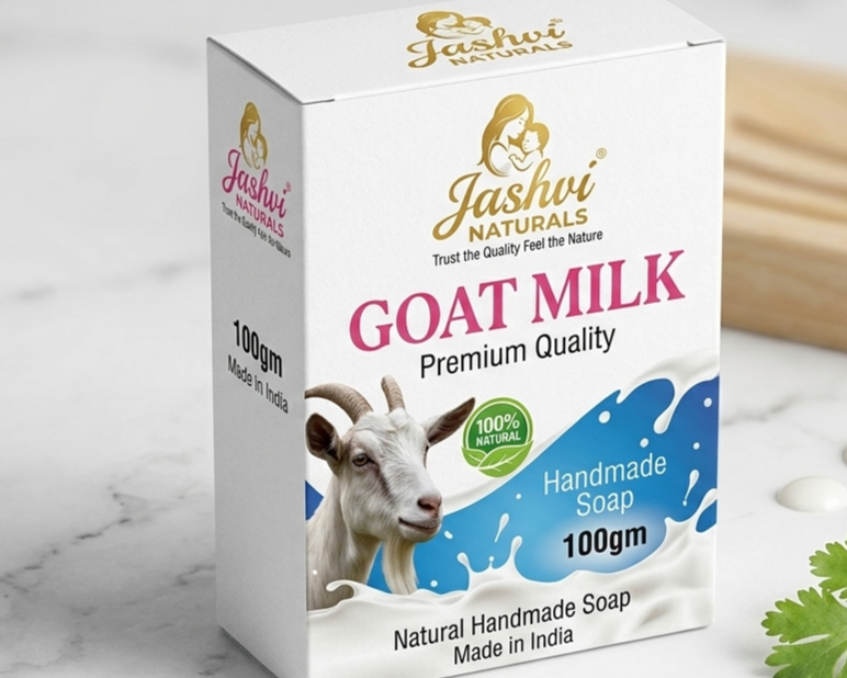 Jashvi Naturals Goat Milk Handmade Soap
