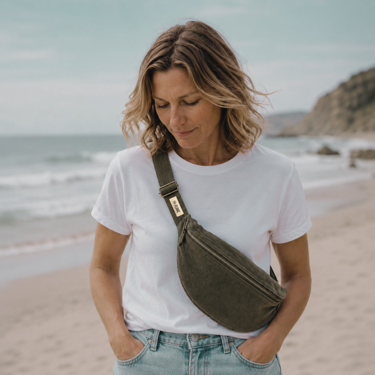 Kaula Corduroy Waist Bag