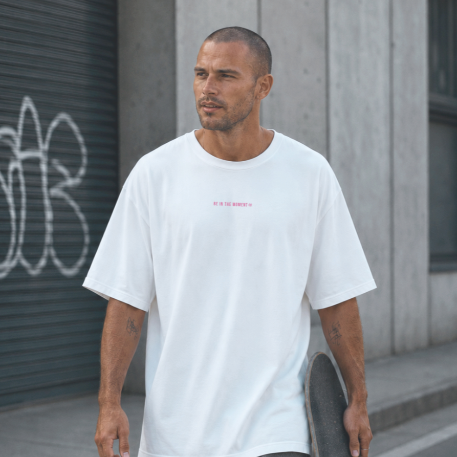 Slogan Oversized Box T-shirt